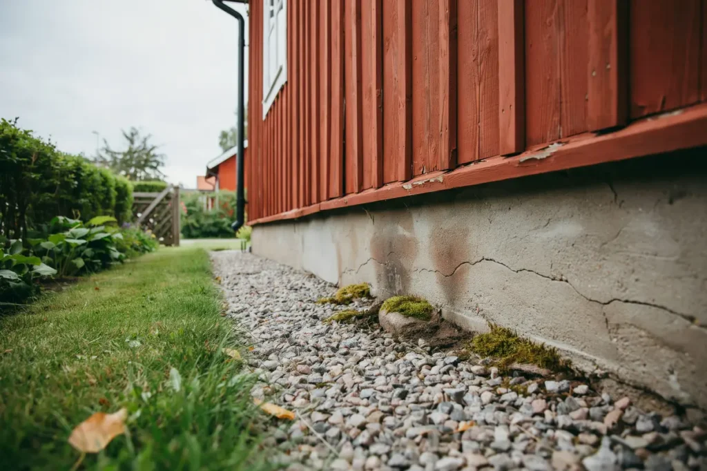 juni r r tt tid att se ver husgrunden tecken p fukt sprickor och markproblem att agera p nu