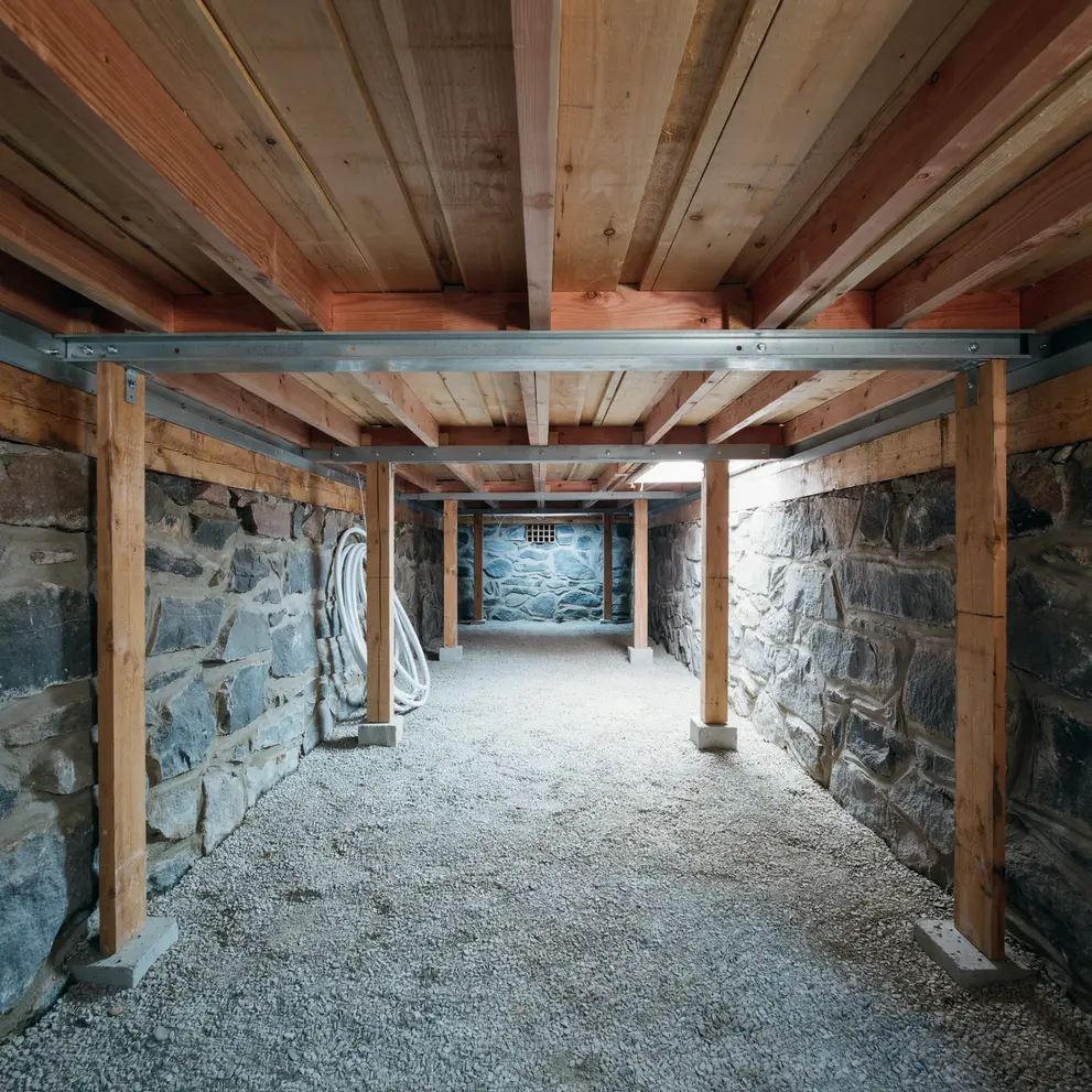 renovera krypgrund forstarka bjalklag torpargrund vaxholm stockholms skargard